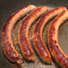 wildgenuss.ch: Bauernbratwurst aus Wildschweinfleisch
