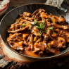 wildgenuss.ch: Wildschwein-Gschnetzeltes aus Zurzibieter Jagd