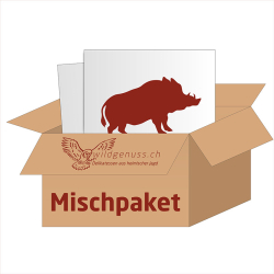 wildgenuss.ch: Mischpaket Wildschweinfleisch
